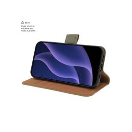 Promiz (PZ-10537) Wallet Case - Olive Green, Apple iPhone 14 | Techbox