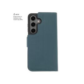 Promiz (PZ-10595) Wallet Case - Dark Blue, Samsung Galaxy S24 | Techbox