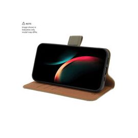 Promiz (PZ-10653) Wallet Case - Olive Green, Samsung Galaxy A35 | Techbox