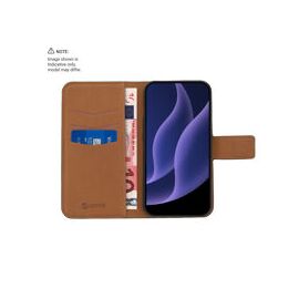 Promiz (PZ-10902) Wallet Case - Dark Blue, Apple iPhone 17 Pro | Techbox