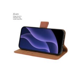 Promiz (PZ-10911) Wallet Case - Brown, Apple iPhone 17 Pro Max | Techbox