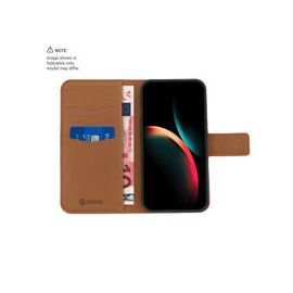 Promiz (PZ-10992) Wallet Case - Brown, Samsung Galaxy A57 | Techbox