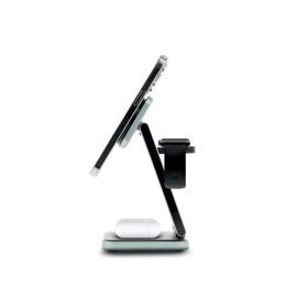 Promiz (PZ-30050) Promiz - 3 in 1 Wireless Charger - 15W (Magsafe compatible) - Foldable