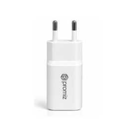 Promiz (PZ-30054) Wall Charger - Dual USB-C/USB-A - 45W - GaN - White