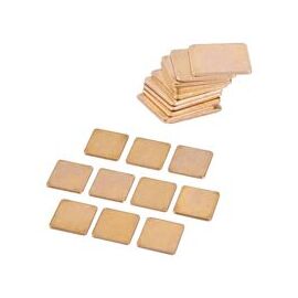 Other (T3-20109) Copper slice radiator for phone repair chip cooling (10 pcs/set) - 2x2cm Thickness:1.2mm | Techbox