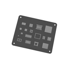 WYLIE (T3-19083) WYLIE Black BGA Reballing Stencil For iPad 2/3/4/Mini | Techbox