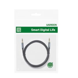 Ugreen AUX audio cable straight minijack 3.5 mm 1m blue (AV112) | Techbox