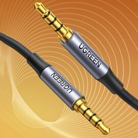 Ugreen AV183 20785 cable 3.5mm mini jack / 3.5mm mini jack 3m - gray - Cables & Adapters - Cables & Accessories - Techbox