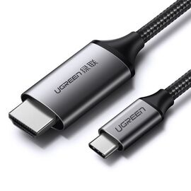 Ugreen cable HDMI cable - USB Type C 4K 60 Hz 1.5 m black-gray (MM142 50570) | Techbox