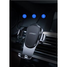 Ugreen car gravity holder for air supply ventilation grille gray (50564) - Smartphone Holders - Smartphones - Techbox