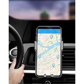 Ugreen car gravity holder for air supply ventilation grille gray (50564) - Smartphone Holders - Smartphones - Techbox