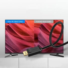 Ugreen DP102 10213 DisplayPort 1.2 4K / DisplayPort 1.2 4K Cable 5m - Black | Techbox