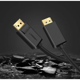 Ugreen DP102 10244 DisplayPort 1.2 4K / DisplayPort 1.2 4K Cable 1 m - Black - Cables & Adapters - Cables & Accessories - Techbox
