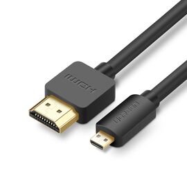 Ugreen HD127 micro HDMI - HDMI 2.0 4K 60Hz cable 1 m - black | Techbox