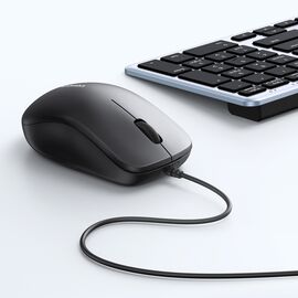 Ugreen wired optical mouse - black - Mice - Keyboards & Mice - Techbox