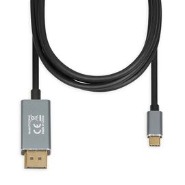iBox ITVCDP4K video cable adapter 1.8 m USB Type-C DisplayPort Black | Techbox
