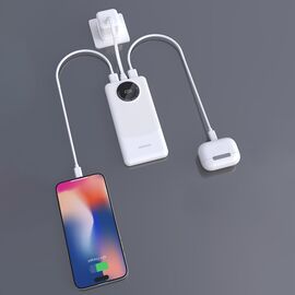 Powerbank Dudao K12 10000mAh PD22.5W USB-A, USB-C - white - Travel Chargers - Smartphone Chargers - Techbox