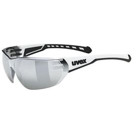 UVEX Equate cycling glasses White Matt/Mir.Silver | Techbox
