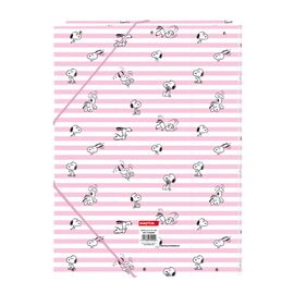Snoopy A4 cardboard binder with flaps