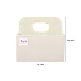 3 Sprouts - Diaper Caddy - Pink Elephant / Baby and Children