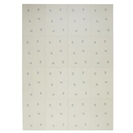 3 Sprouts - EVA Foam Mat - Blueberry Taupe - 171 cm x 123 cm x 1 cm / Baby and Children