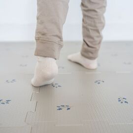 3 Sprouts - EVA Foam Mat - Blueberry Taupe - 171 cm x 123 cm x 1 cm / Baby and Children