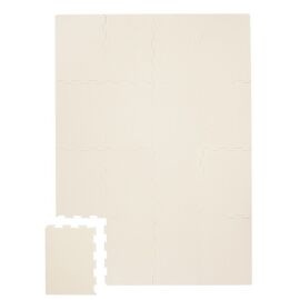 3 Sprouts - EVA Foam Mat - Cream - 171 cm x 123 cm x 1 cm / Baby and Children