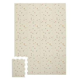 3 Sprouts - EVA Foam Mat - Terrazzo cream - 171 cm x 123 cm / Baby and Children