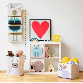 3 Sprouts - Storage Box - Beige Sheep / Baby and Children