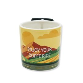 Winkee - Coffee Ride Bike Coffee Mug - 350ml / Gadgets