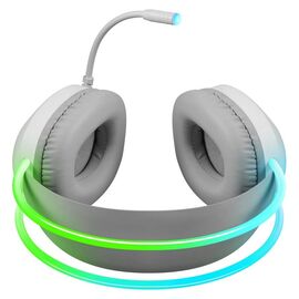 HEADPHONES DEFENDER ECLIPSE RGB WHITE | Techbox