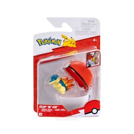 Pokémon - Clip N Go Cyndaquil with Poke Ball (PKW4608) / Toys
