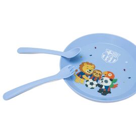 F.C. Barcelona children's dinnerware set