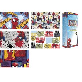Marvel Spiderman assorted wrapping paper