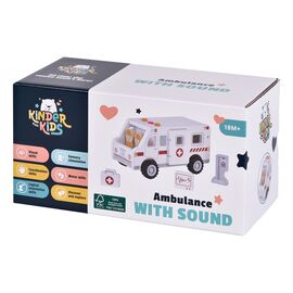 Kinder and Kids - Ambulance with sound (K50564) / Toys