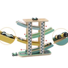 Kinder and Kids - Car Track with Cars (4 pcs.) (K50515) / Toys