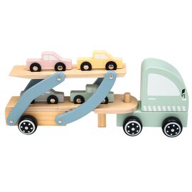 Kinder and Kids - Car Transporter with Cars (4 pcs.) (K50514) / Toys