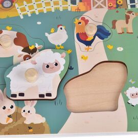 Kinder and Kids - Farm Puzzle (K50558) / Toys