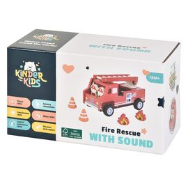 Kinder and Kids - Fire Truck with Sound (K50565) / Toys