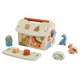 Kinder and Kids - Shape Sorter, Dinosaur House (K50555) / Toys