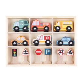 Kinder and Kids - Traffic Box (12 pcs.) K50544 / Toys