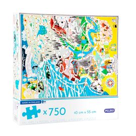 Moomin - Puzzle 750 pieces, Moominvalley (40855368) / Toys