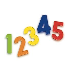 Quercetti - Magnetic Numbers (48 pcs) - (QU-5463) / Toys