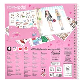 Topmodel - Dress Me Up Stickerbook Shopping Tour (0413832) / Toys