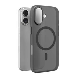 Puro Lightfeel case for iPhone 17 compatible with MagSafe - transparent and black | Techbox