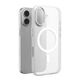 Puro Lightfeel iPhone 17 Case Compatible with MagSafe - Clear and White | Techbox