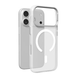 Puro Lightfeel iPhone 17 Pro Case Compatible with MagSafe - Transparent and White | Techbox