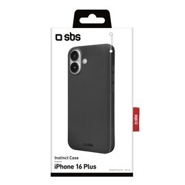 SBS Instinct Case for iPhone 16 Plus - Black