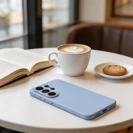 Tech-Protect Silicone MagSafe Case for Samsung Galaxy S26 Ultra - Blue