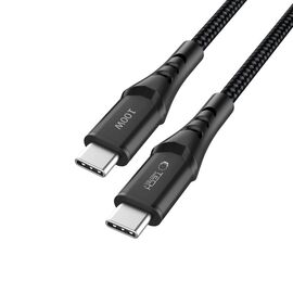 Tech-Protect Ultraboost UB11T USB-C / USB-C PD 100W / QC3.0 Cable 100 cm - Black
